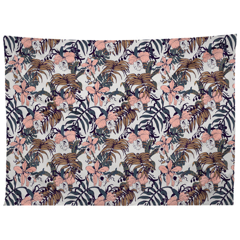 Marta Barragan Camarasa Winter in the jungle Tapestry