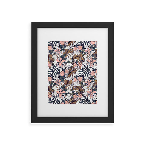 Marta Barragan Camarasa Winter in the jungle Framed Art Print