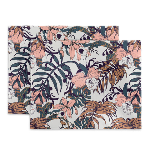 Marta Barragan Camarasa Winter in the jungle Placemat