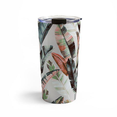 Marta Barragan Camarasa Winter palm trees Travel Mug