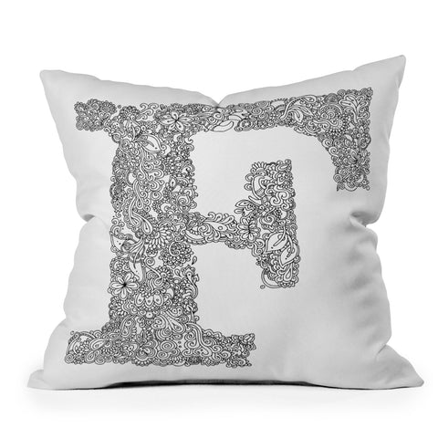 Martin Bunyi Isabet F Outdoor Throw Pillow