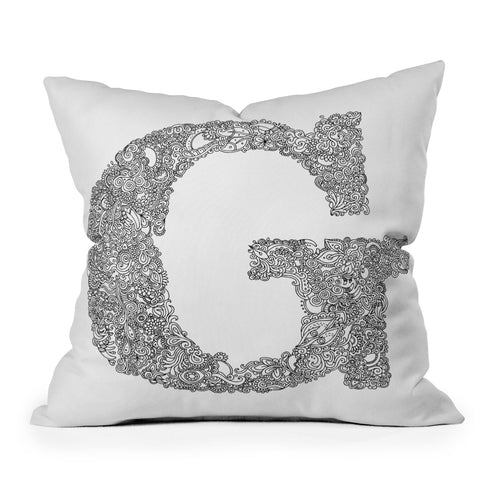 Martin Bunyi Isabet G Outdoor Throw Pillow