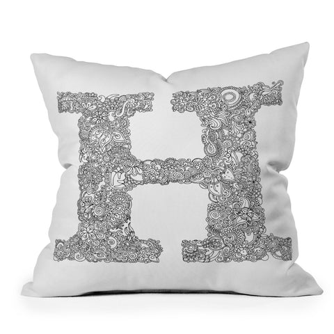 Martin Bunyi Isabet H Outdoor Throw Pillow