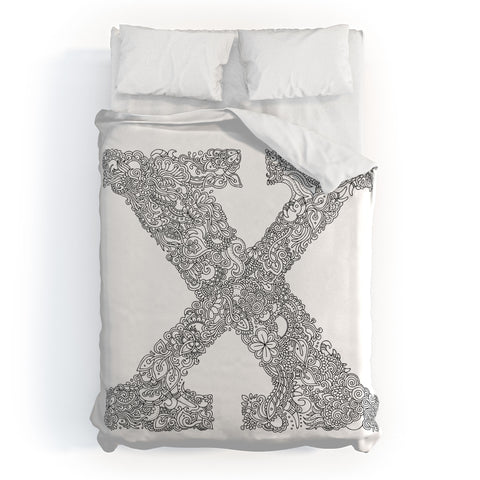 Martin Bunyi Isabet X Duvet Cover