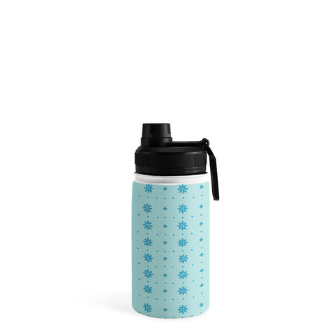 marufemia Christmas snowflake blue Water Bottle