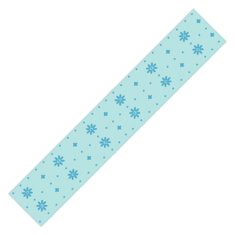 marufemia Christmas snowflake blue Table Runner