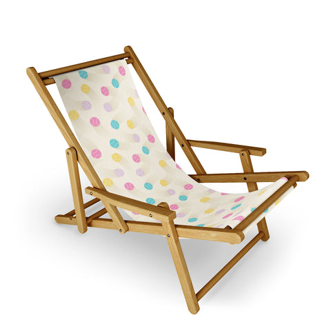 marufemia Colorful pastel tennis balls Sling Chair