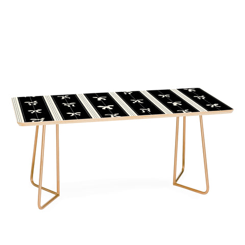 marufemia Coquette bows black and white Coffee Table