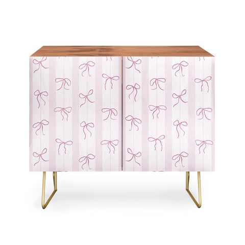 marufemia Coquette pink bows Credenza