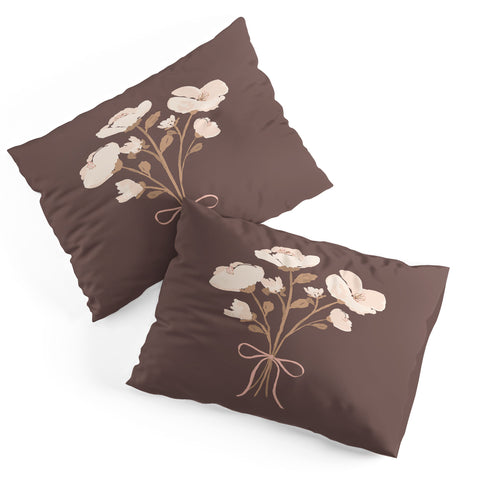 marufemia Delicate bouquet of flowers wi Pillow Shams