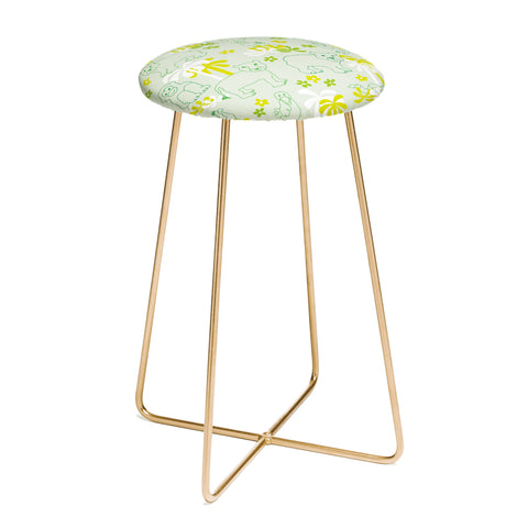 marufemia Green safari Counter Stool