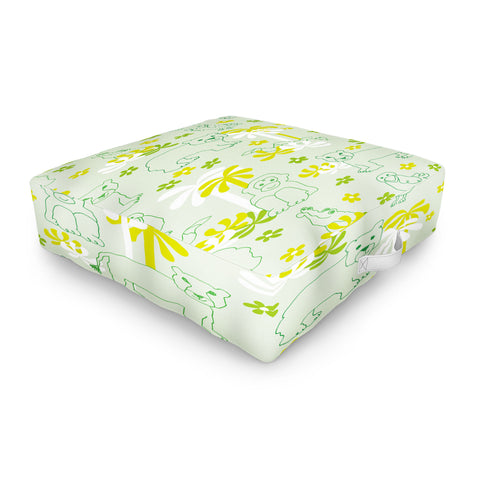 marufemia Green safari Outdoor Floor Cushion