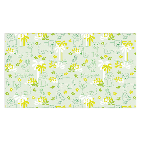 marufemia Green safari Tablecloth