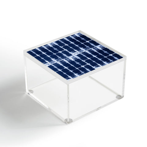 marufemia Shibori itajime indigo Acrylic Box