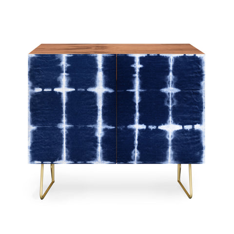 marufemia Shibori itajime indigo Credenza
