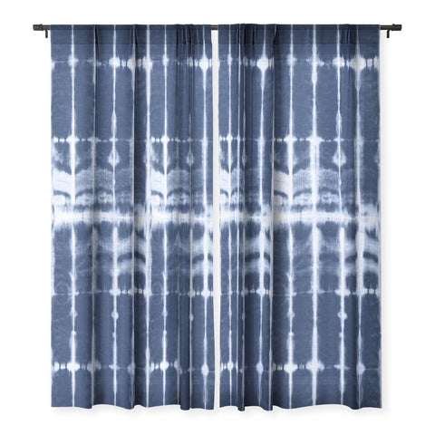 marufemia Shibori itajime indigo Sheer Non Repeat