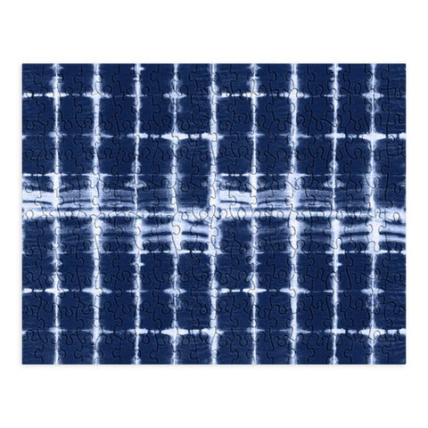 marufemia Shibori itajime indigo Puzzle