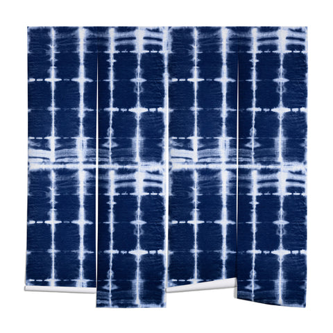 marufemia Shibori itajime indigo Wall Mural