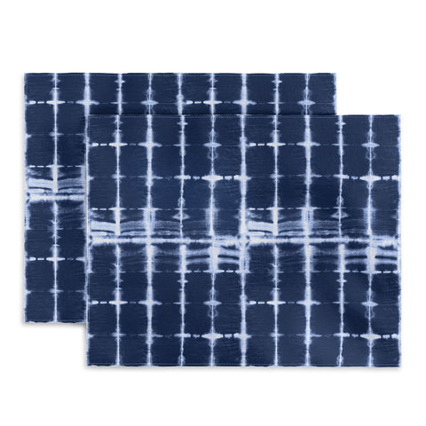 marufemia Shibori itajime indigo Placemat