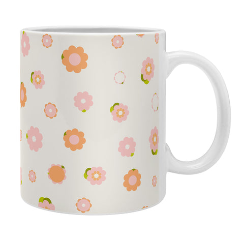 marufemia Sweet peach pink and orange Coffee Mug