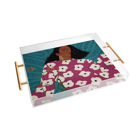 mary joak Half Truth Not forgotten Acrylic Tray