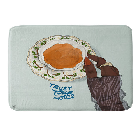 mary joak Happy Hour IV Memory Foam Bath Mat