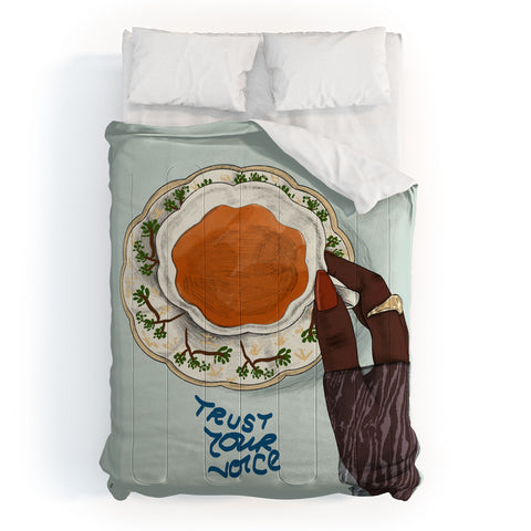 mary joak Happy Hour IV Comforter