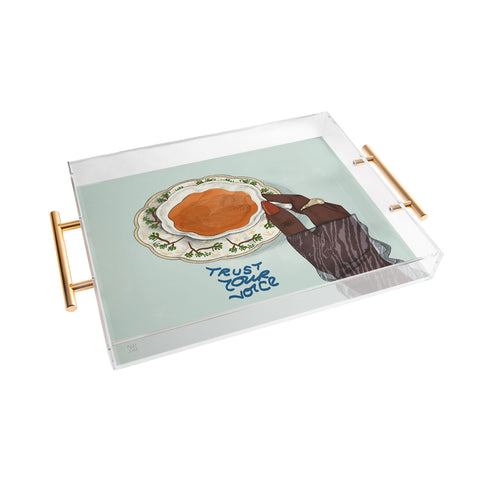 mary joak Happy Hour IV Acrylic Tray