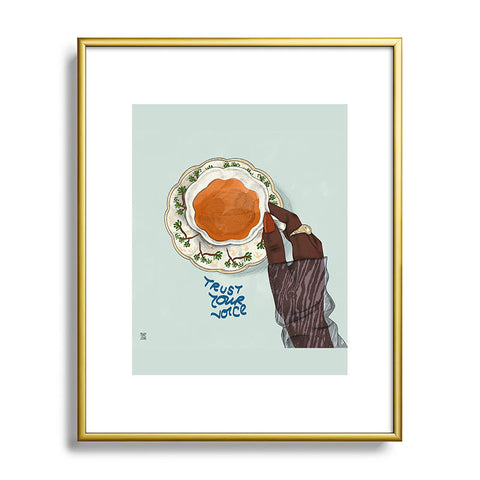 mary joak Happy Hour IV Metal Framed Art Print