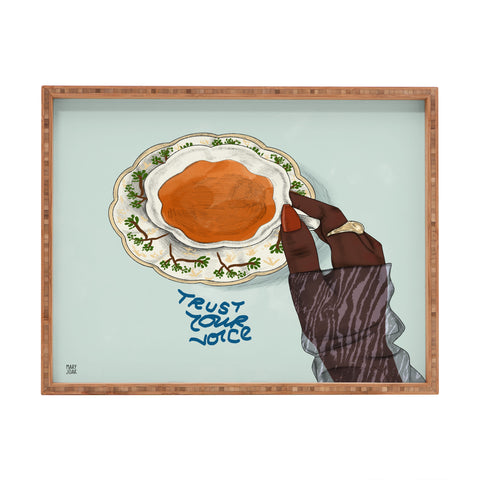 mary joak Happy Hour IV Rectangular Tray