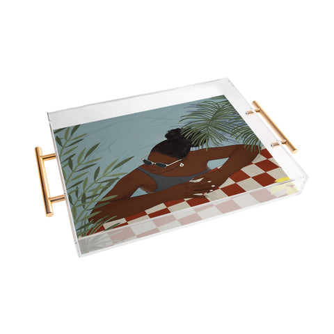 mary joak Pool Body Acrylic Tray