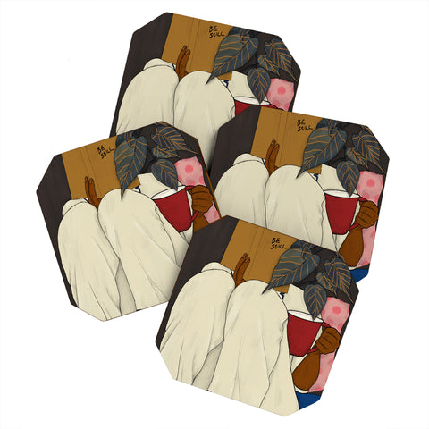 mary joak Restful Rest II Coaster Set