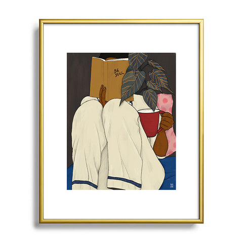 mary joak Restful Rest II Metal Framed Art Print