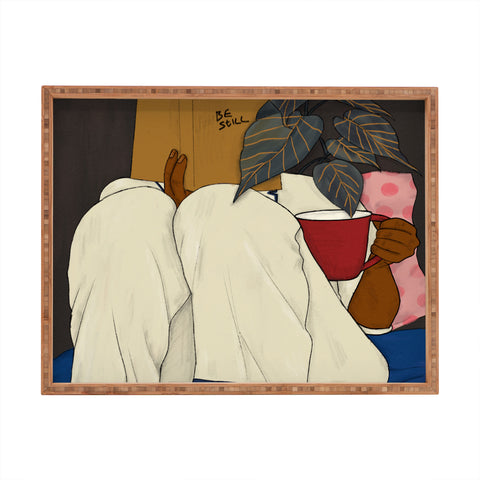 mary joak Restful Rest II Rectangular Tray