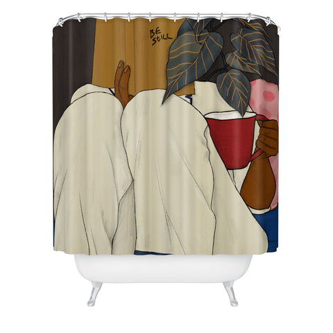 mary joak Restful Rest II Shower Curtain