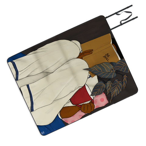 mary joak Restful Rest II Picnic Blanket