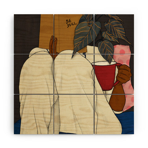 mary joak Restful Rest II Wood Wall Mural