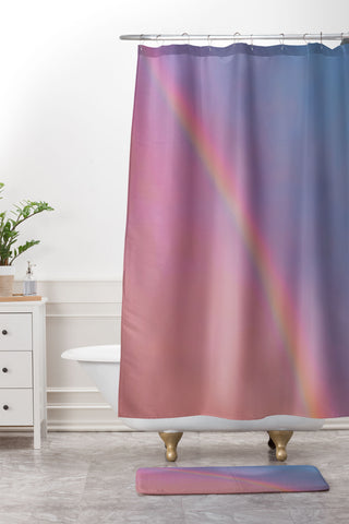 Matias Alonso Revelli beginnings Shower Curtain And Mat