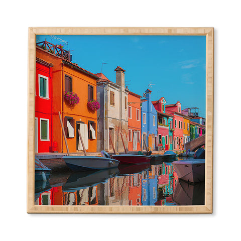 Matias Alonso Revelli Burano Framed Wall Art