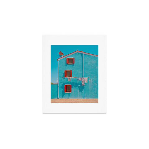 Matias Alonso Revelli Burano azul Art Print