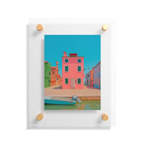 Matias Alonso Revelli Burano rosa Floating Acrylic Print