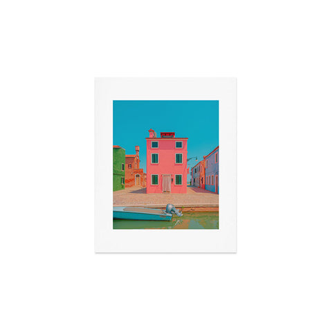Matias Alonso Revelli Burano rosa Art Print