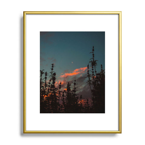 Matias Alonso Revelli burn Metal Framed Art Print