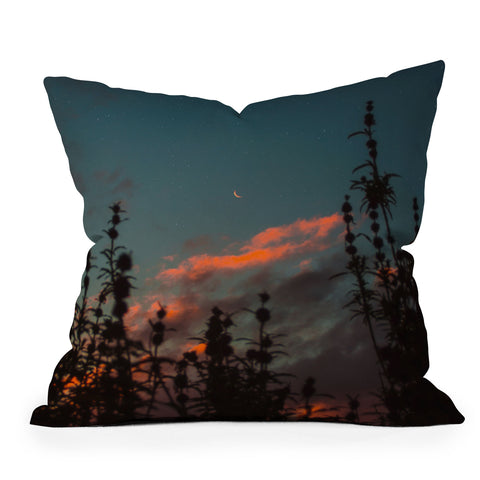 Matias Alonso Revelli burn Outdoor Throw Pillow