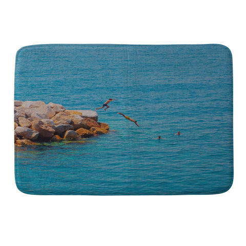 Matias Alonso Revelli Italian summer III Memory Foam Bath Mat