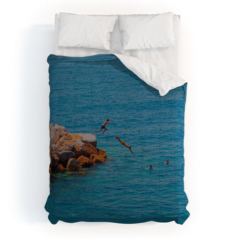 Matias Alonso Revelli Italian summer III Comforter