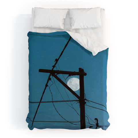 Matias Alonso Revelli looking Duvet Cover