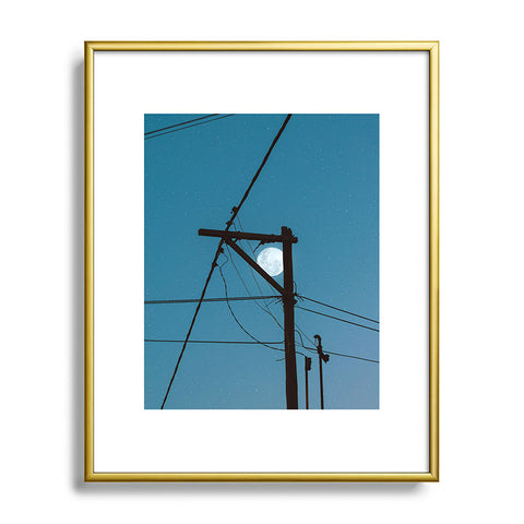 Matias Alonso Revelli looking Metal Framed Art Print
