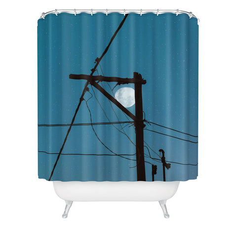 Matias Alonso Revelli looking Shower Curtain