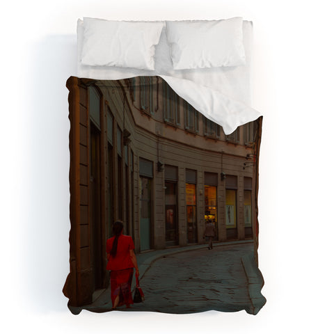 Matias Alonso Revelli Milan Duvet Cover